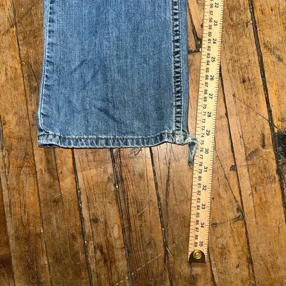 Levi's 527 Jeans Men's Size 33x30 Blue Denim Medium Wash Flat Front Bootcut Leg - Picture 5 of 10